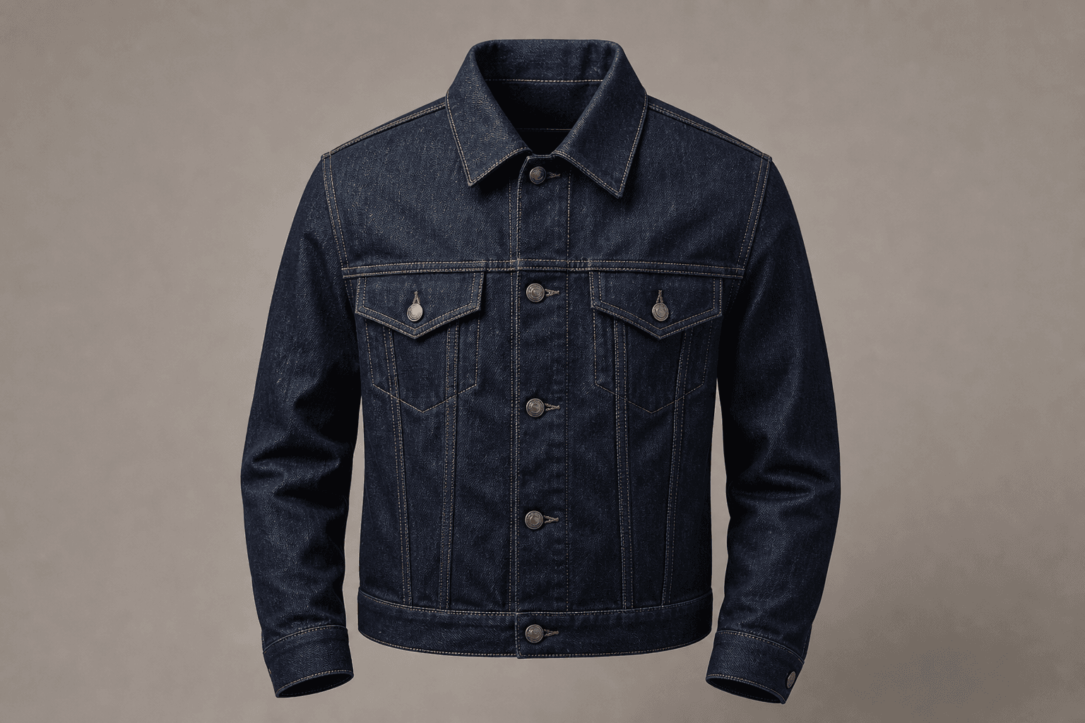 Indigo Denim Trucker Jacket